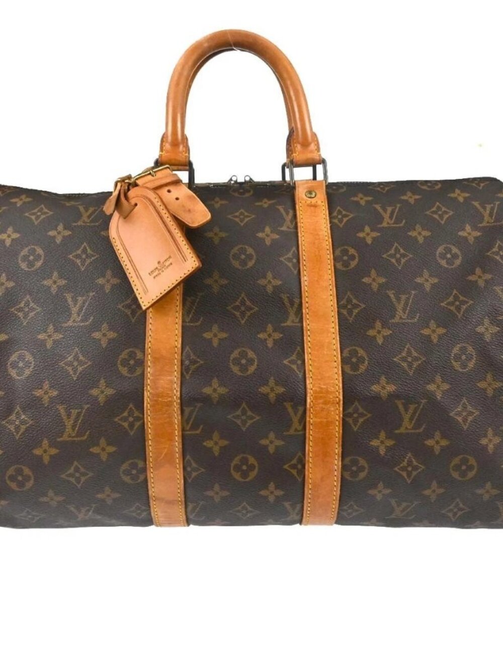 Best06 LOUIS VUITTON KEEPALL 45 DUFFLE HANDBAG MONOGRAM M41428 VI874 BQ01442